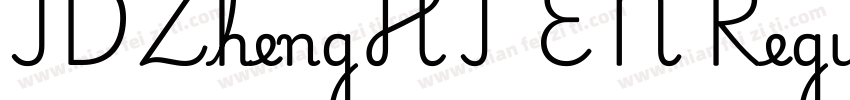 IDZhengHT EN Regular字体转换